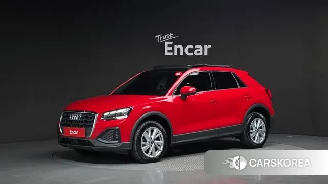 Audi Q2 2023 Красный из Кореи