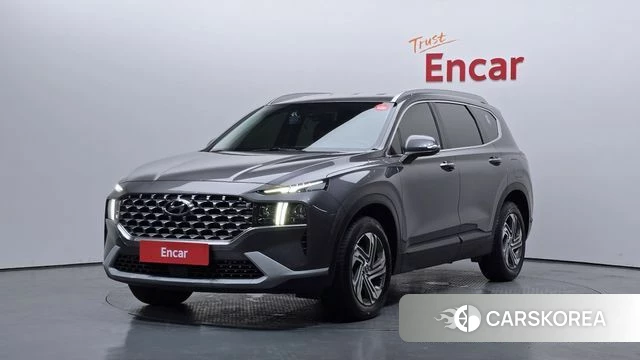 Hyundai The New Santa Fe 2022 Серый из Кореи