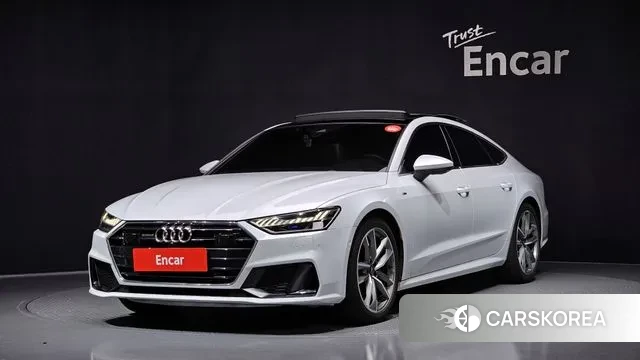Audi A7 (4K) 2020 Белый из Кореи
