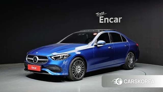 Mercedes-Benz C-Class W206 2022 Синий из Кореи