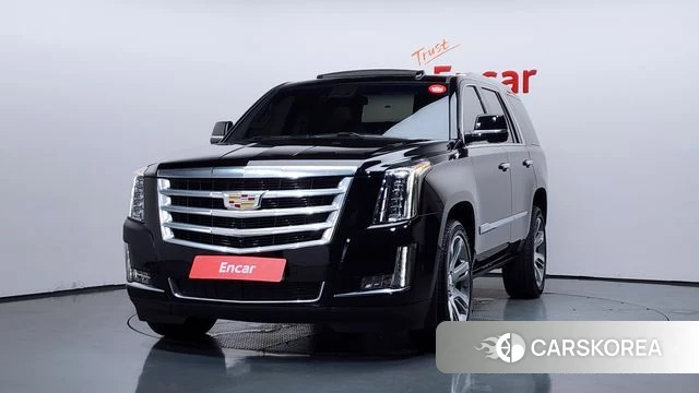 Cadillac Escalade 2018 Черный из Кореи
