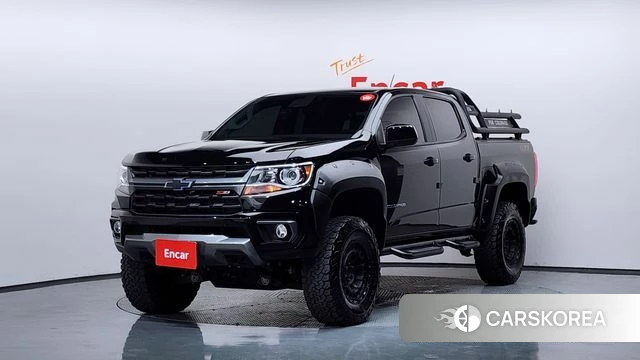 Chevrolet (GM Daewoo) Real New Colorado 2021 Черный из Кореи