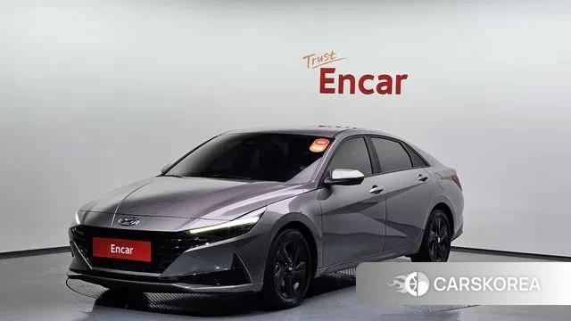 Hyundai Avante Hybrid (CN7) 2021 Серебристо-серый из Кореи