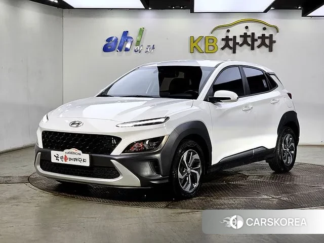 Hyundai The New Kona Hybrid 2020 Белый из Кореи