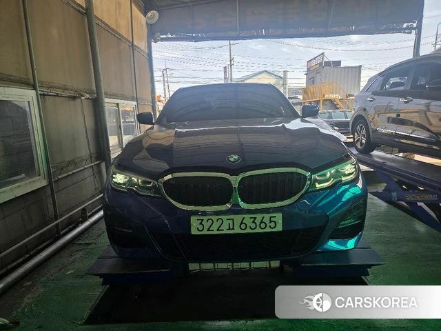 BMW 3 Series (G20) 2022 Синий из Кореи