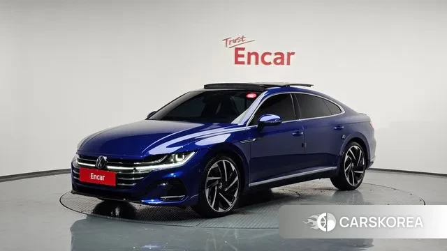 Volkswagen Arteon 2022 Синий из Кореи
