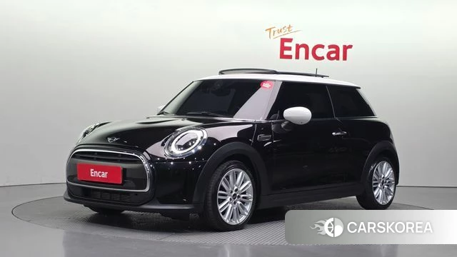 Mini Cooper 2021 Черный из Кореи