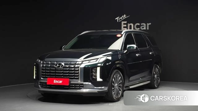 Hyundai The New Palisade 2023 Темно-зеленый из Кореи