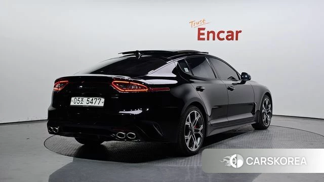 Kia Stinger 2018 Черный из Кореи