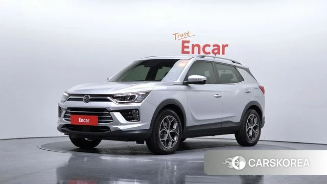 Ssangyong Beautiful Korando 2020 Серебристо-серый из Кореи