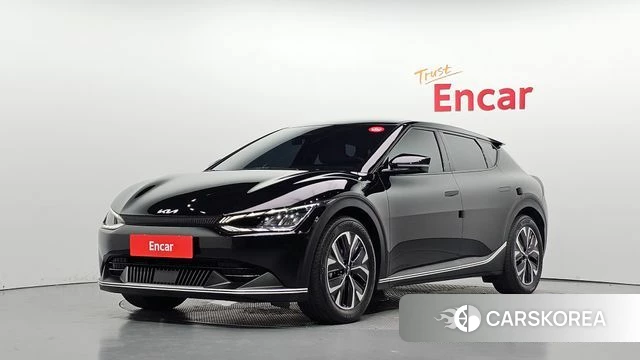 Kia EV6 2022 Черный из Кореи