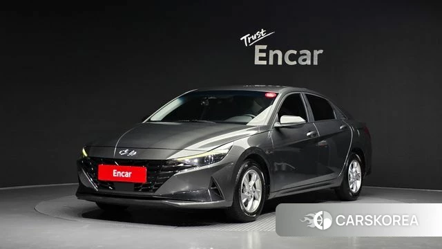 Hyundai Avante (CN7) 2022 Серый из Кореи