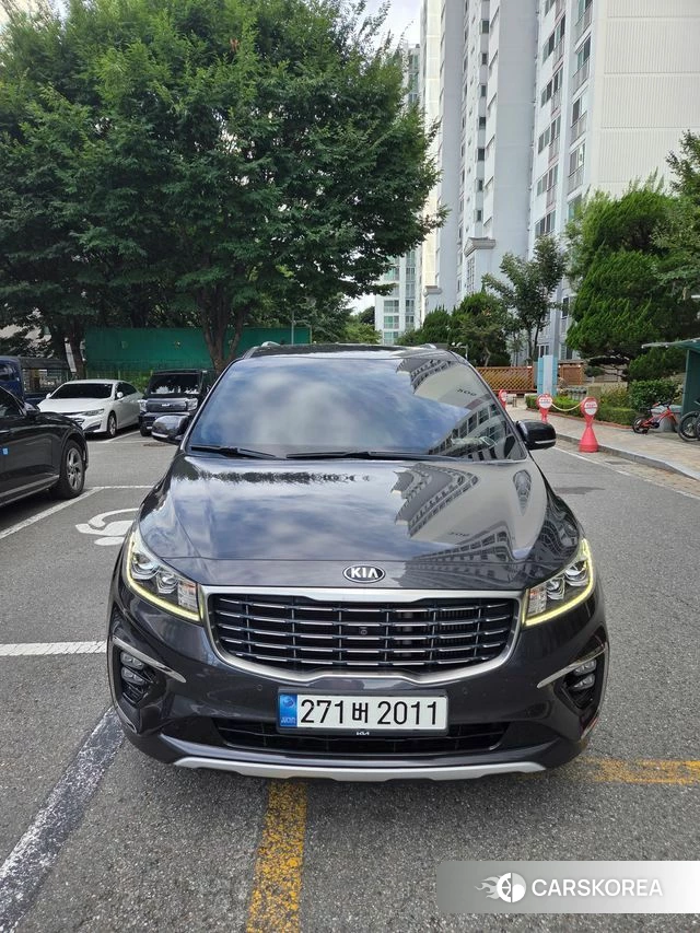 Kia The New Carnival 2018 Серый из Кореи