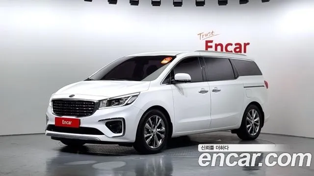 Kia The New Carnival 2019 Белый из Кореи