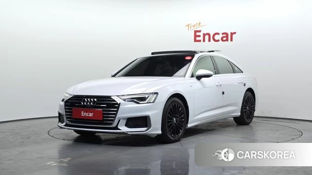 Audi A6 (C8) 2020 Белый из Кореи