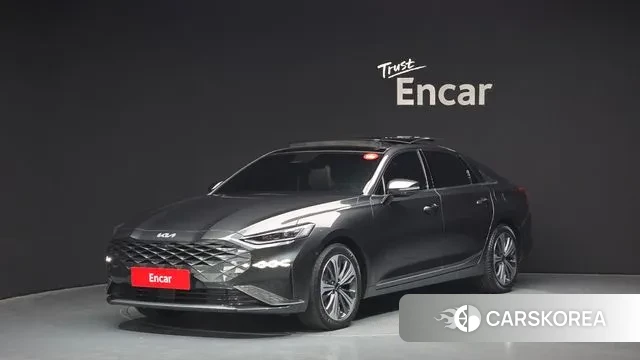 Kia K8 Hybrid 2023 Серый из Кореи