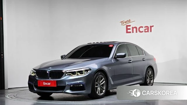 BMW 5 Series (G30) 2018 Серебряный из Кореи