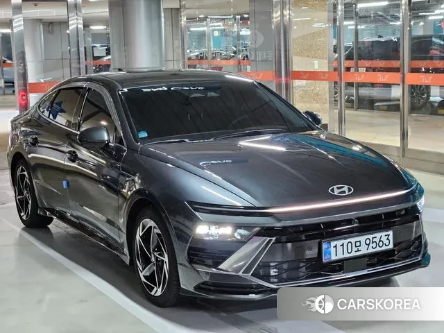 Hyundai Sonata D Edge Hybrid (DN8) 2025 Серый из Кореи