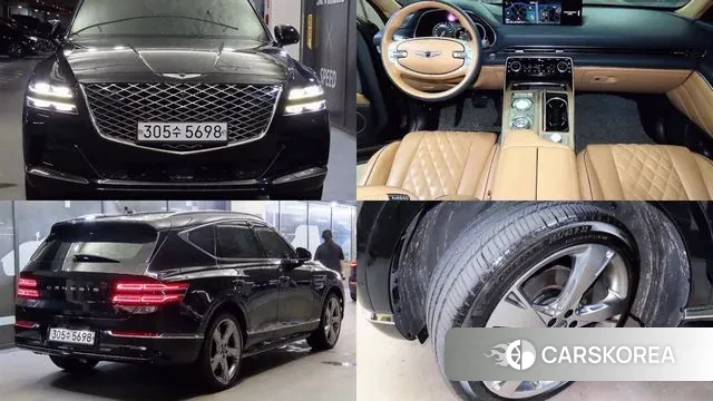 Genesis GV80 2020 Черный из Кореи