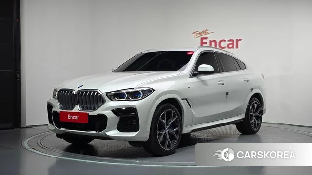BMW X6 (G06) 2022 Белый из Кореи