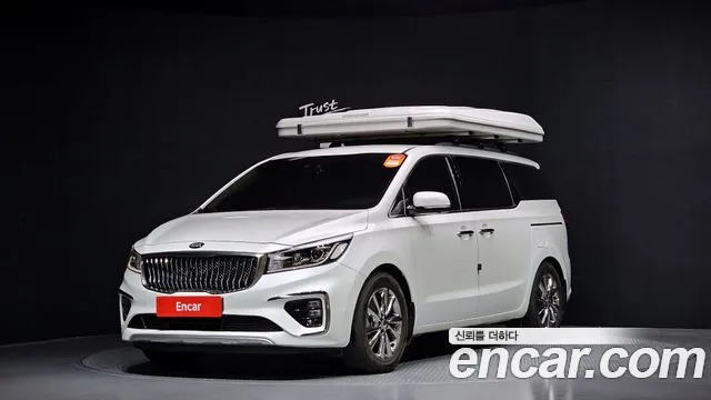 Kia The New Carnival 2018 Белый из Кореи