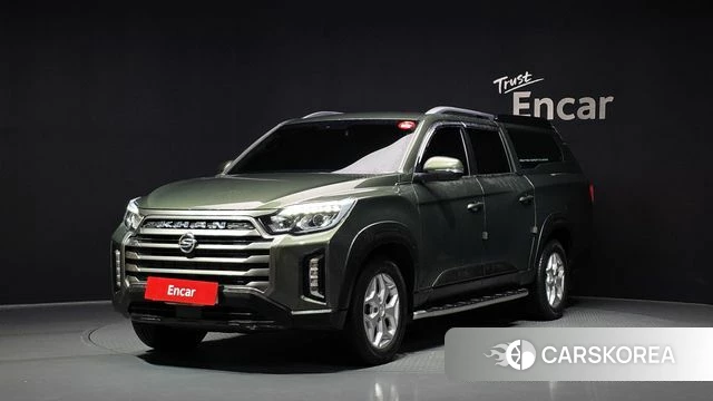 Ssangyong The New Rexton Sports Cannes 2021 Темно-зеленый из Кореи