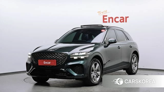 Genesis GV70 2022 Зеленый из Кореи