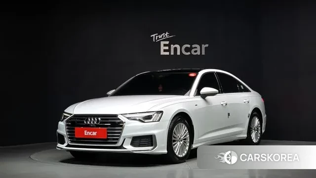 Audi A6 (C8) 2020 Белый из Кореи