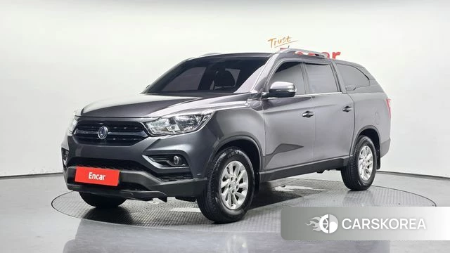 Ssangyong Rexton Sports 2018 Серый из Кореи