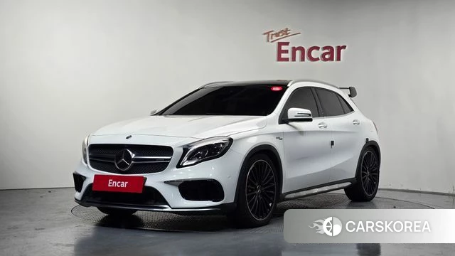 Mercedes-Benz GLA-Class X156 2018 Белый из Кореи