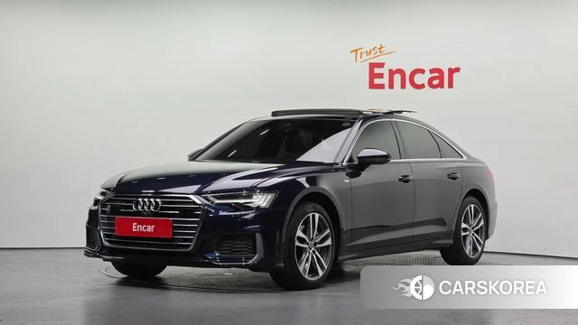 Audi A6 (C8) 2023 Синий из Кореи