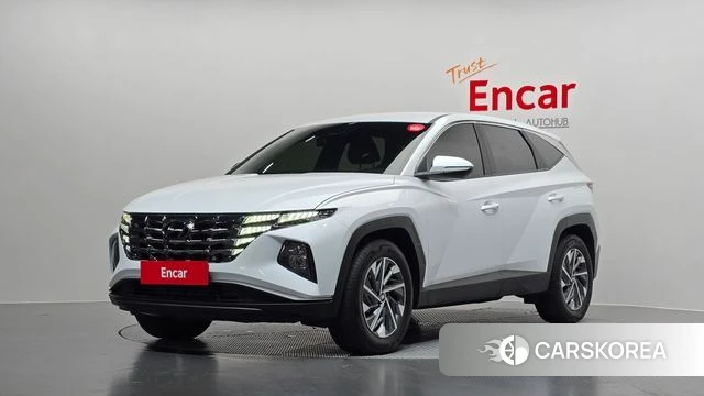 Hyundai Tucson (NX4) 2023 Белый из Кореи