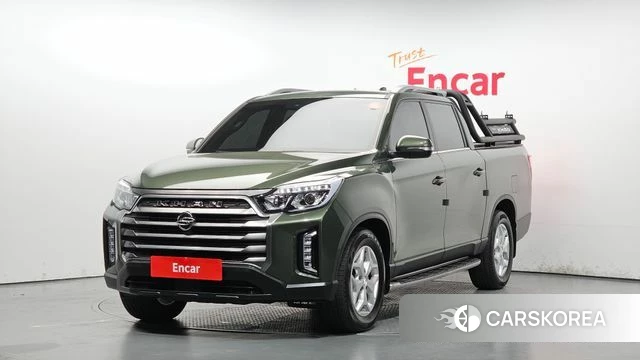 Ssangyong The New Rexton Sports Cannes 2023 Зеленый из Кореи