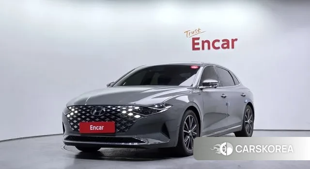 Hyundai The New Grandeur IG 2021 Серебристо-серый из Кореи