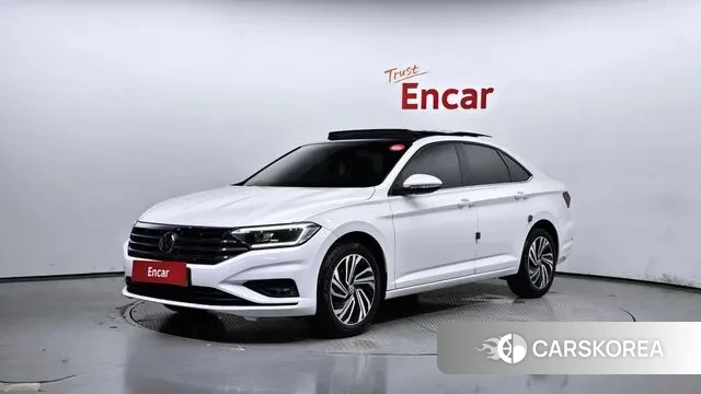 Volkswagen 7th Generation of Jetta 2020 Белый из Кореи