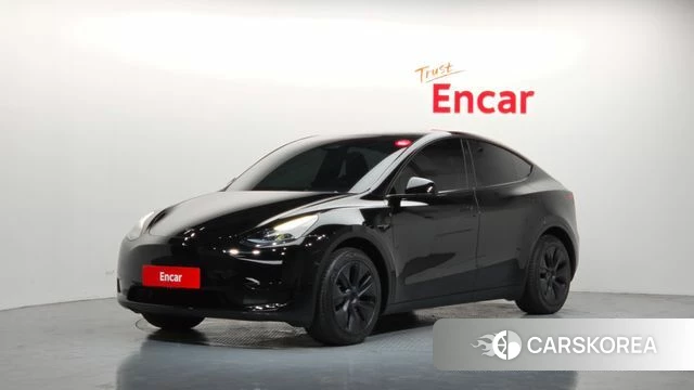 Tesla Model Y 2024 Черный из Кореи