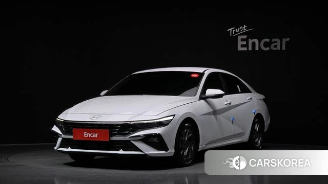 Hyundai The New Avante (CN7) 2023 Белый из Кореи