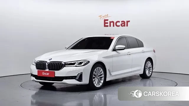 BMW 5 Series (G30) 2021 Белый из Кореи