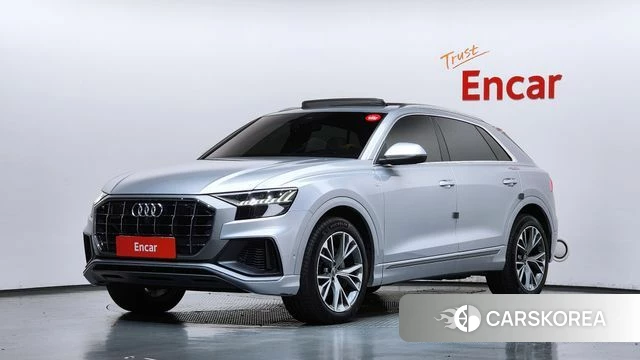 Audi Q8 (4M) 2020 Белый из Кореи