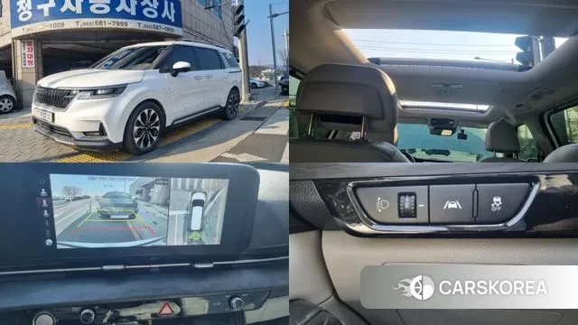 Kia Carnival 4th generation 2021 Белый из Кореи