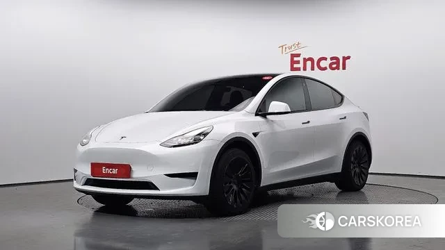 Tesla Model Y 2024 Белый из Кореи