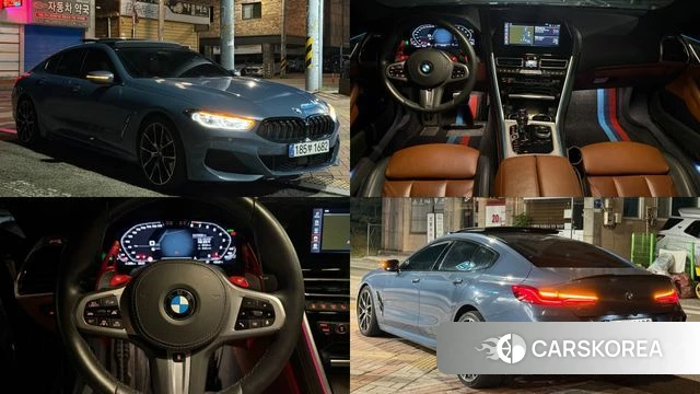 BMW 8 Series (G15) 2020 Синий из Кореи