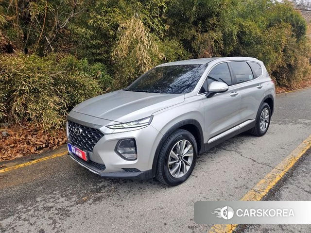 Hyundai Santa Fe TM 2020 Серебряный из Кореи