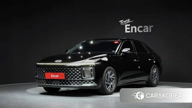 Hyundai Grandeur (GN7) 2022 Черный из Кореи