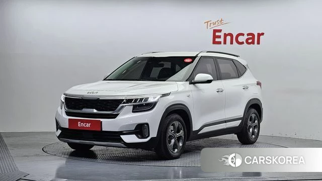 Kia Seltos 2022 Белый из Кореи