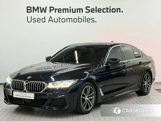 BMW 5 Series (G30) 2021 Черный из Кореи