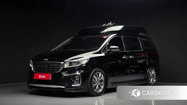 Kia The New Carnival 2018 Черный из Кореи