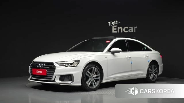 Audi A6 (C8) 2021 Белый из Кореи