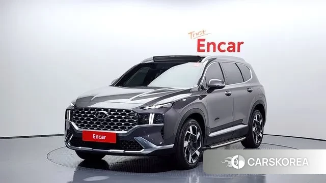 Hyundai The New Santa Fe 2020 Серый из Кореи