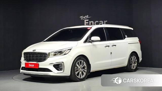Kia The New Carnival 2019 Белый из Кореи